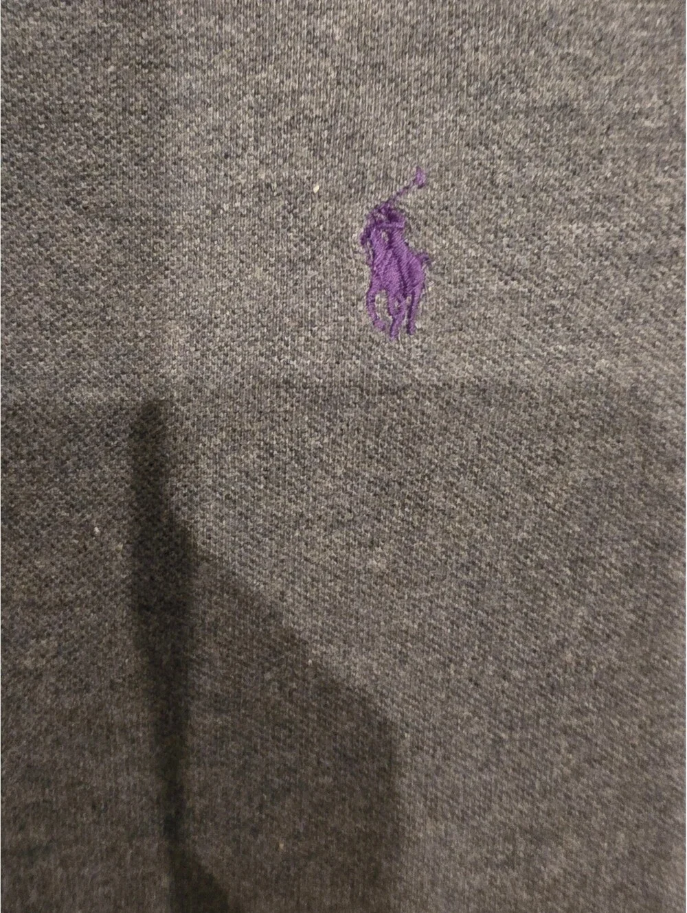 Polo Ralph Lauren Men's Gray Cotton Polo Shirt XXL [COPY]